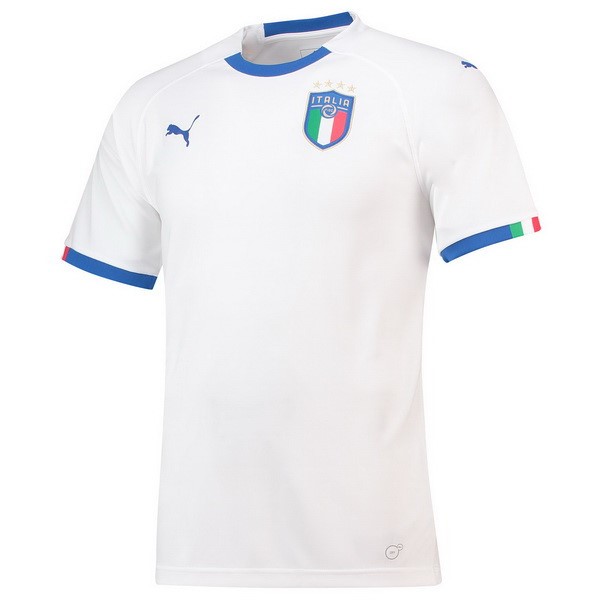 Thailande Maillot Football Italie Exterieur 2018 Blanc